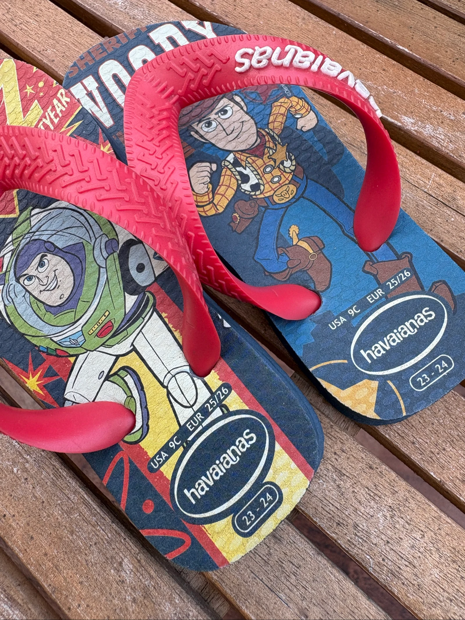 Chanclas Havaianas para niños Toy Story - Talla 23/24 (C7/C8) - Muy buen estado – photo 7